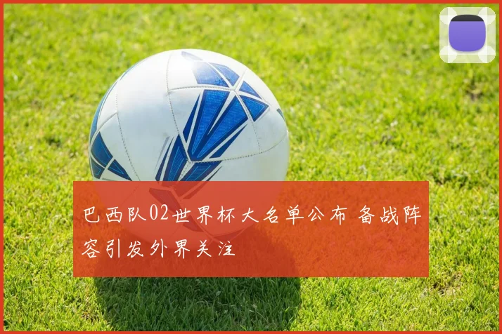 巴西队02世界杯大名单公布 备战阵容引发外界关注
